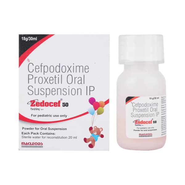 Zedocef 50mg Bottle Of 30ml Suspension