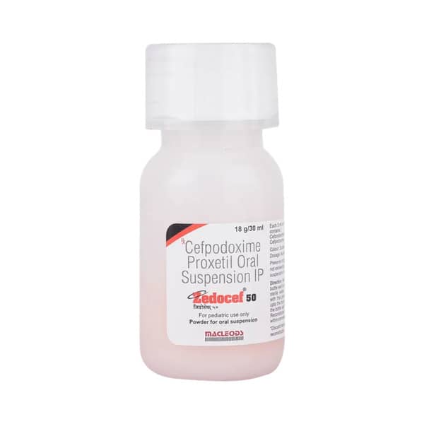 Zedocef 50mg Bottle Of 30ml Suspension