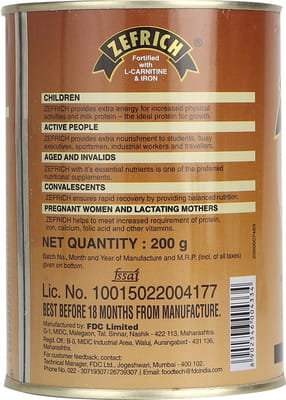 Zefrich Chocolate Flavour Powder 200gm