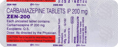 Zen 200mg Strip Of 10 Tablets
