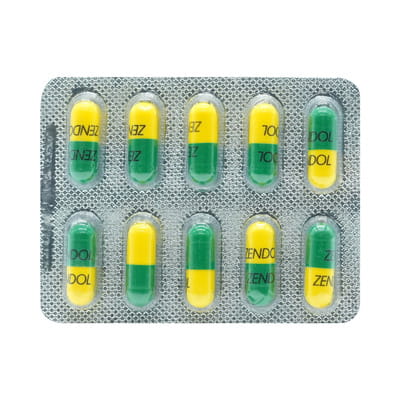 Zendol 100mg Strip Of 10 Capsules