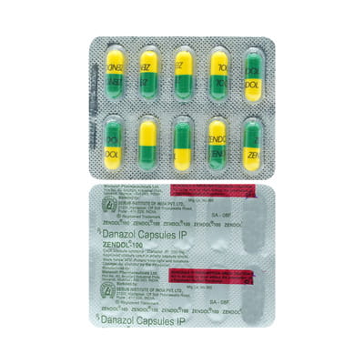 Zendol 100mg Strip Of 10 Capsules
