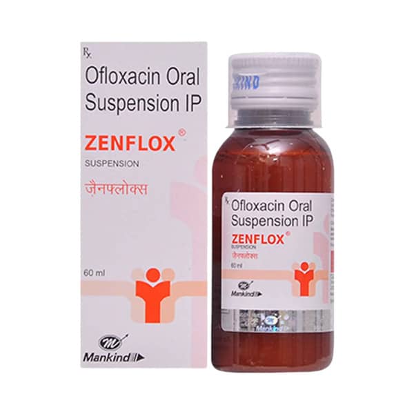 Zenflox Bottle Of 60ml Suspension
