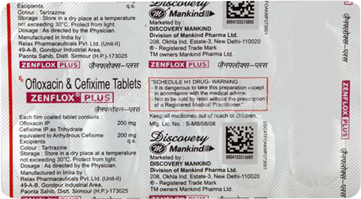 zenflox infusion