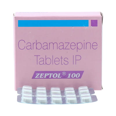 Zeptol 100mg Strip Of 10 Tablets