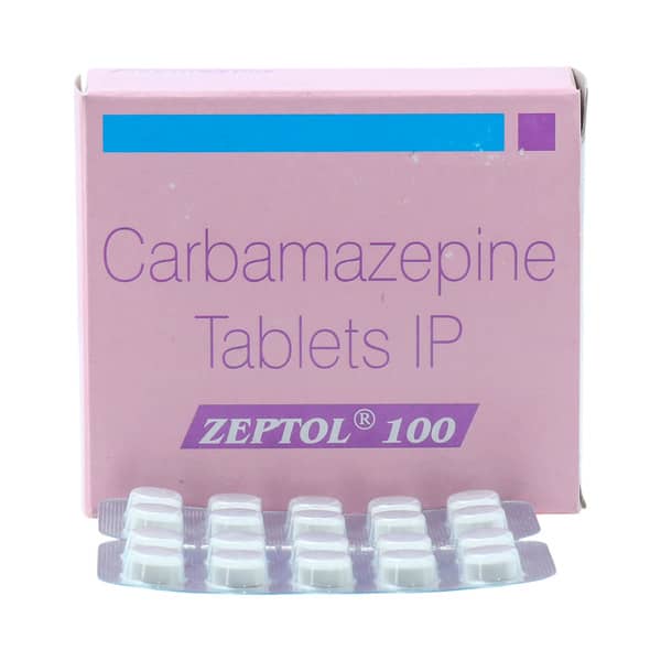 Zeptol 100mg Strip Of 10 Tablets