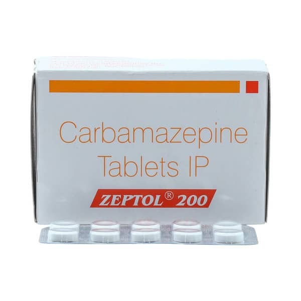 Zeptol 200mg Strip Of 10 Tablets