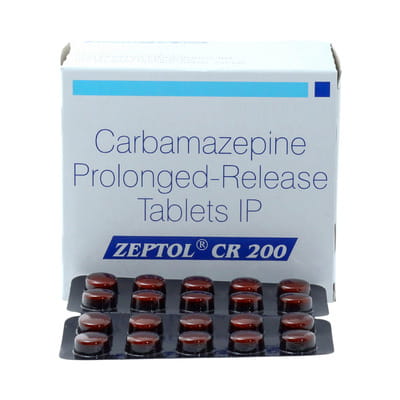 Zeptol Cr 200mg Strip Of 10 Tablets