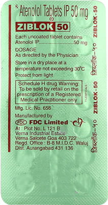 Ziblok 50mg Strip Of 14 Tablets