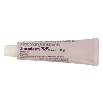 Zincoderm S Tube Of 15gm Ointment