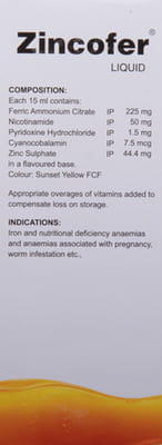 Zincofer Bottle Of 200ml Oral Liquid
