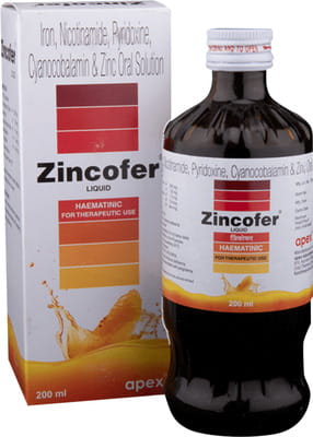 Zincofer Bottle Of 200ml Oral Liquid
