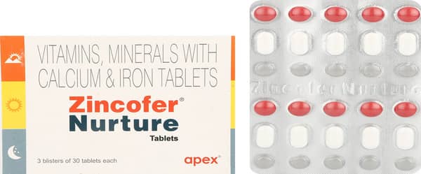 Zincofer Nurture Strip Of 30 Tablets