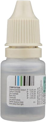 Zincoren Bottle Of 10ml Eye/Ear Drops