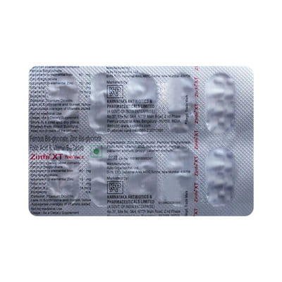 Zinfe Xt Strip Of 10 Tablets