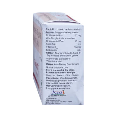 Zinfe Xt Strip Of 10 Tablets