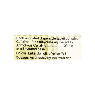 Ziprax Dt 100mg Strip Of 10 Tablets