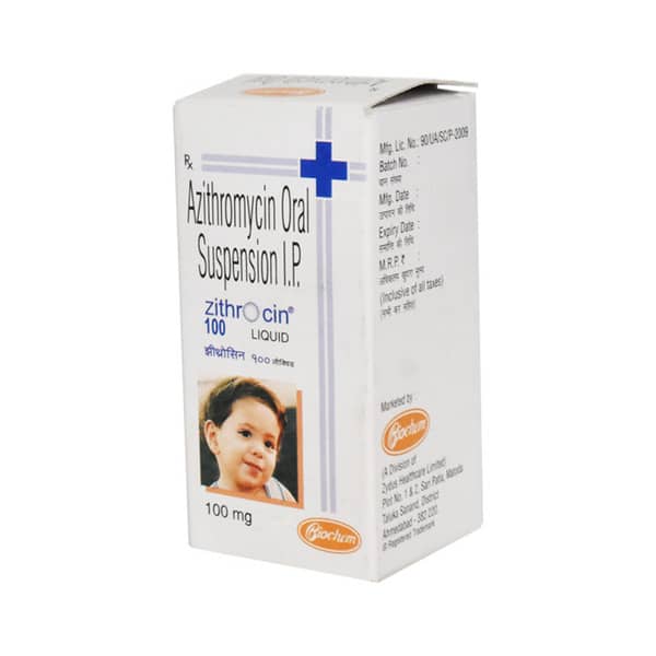 Zithrocin 100mg Syrup 15ml
