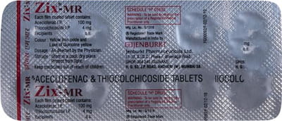 Zix Mr 4mg Strip Of 10 Tablets