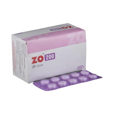 Zo 200mg Strip Of 10 Tablets