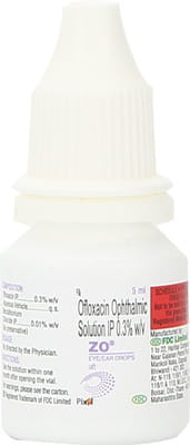 Zo 0.3% Bottle Of 5ml Eye/Ear Drops