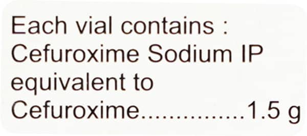 Zocef 1.5gm Powder For Injection