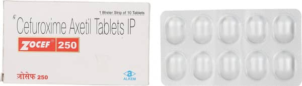 Zocef 250 Tablet