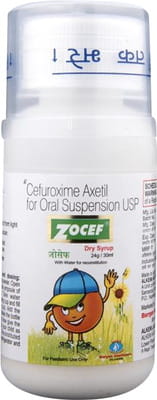 Zocef Bottle Of 30ml Dry Syrup