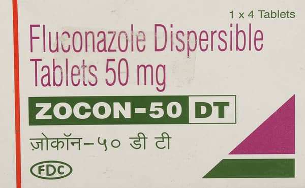 Zocon Dt 50mg Strip Of 4 Tablets