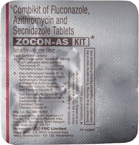 Zocon-AS Kit Tablet Combikit
