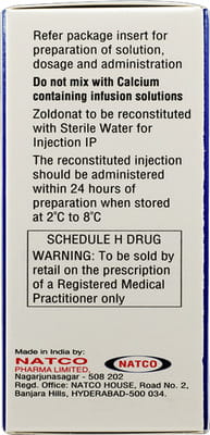 Zoldonat 4mg Dry Vial Of 1 Powder For Injection