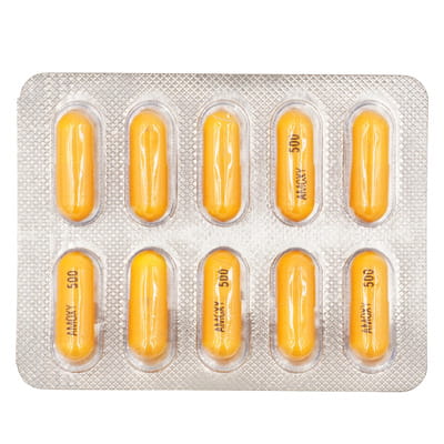 Zomox 500mg Strip Of 10 Capsules