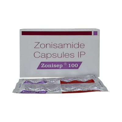Zonisep 100mg Strip Of 10 Capsules
