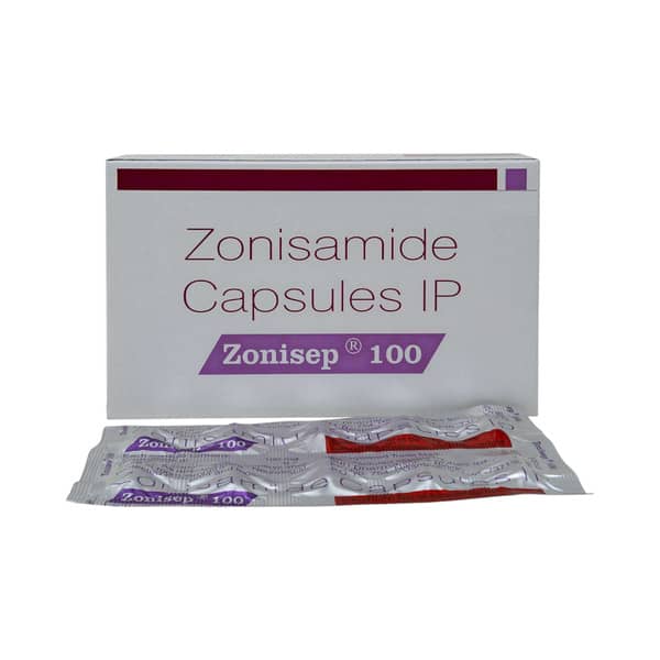 Zonisep 100mg Strip Of 10 Capsules
