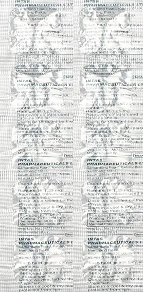 Zorem 1.25mg Strip Of 10 Capsules