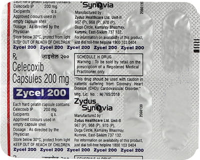 Zycel 200mg Strip Of 10 Capsules