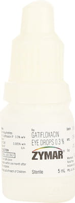 Zymar 0.3%W/V Bottle Of 5ml Eye Drops