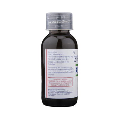 Zyncet Bottle Of 60ml Syrup