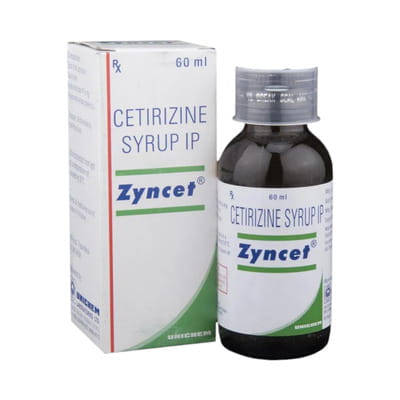 Zyncet Bottle Of 60ml Syrup