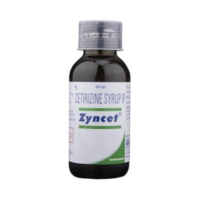 Zyncet Bottle Of 60ml Syrup