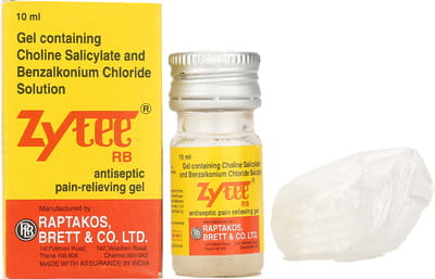 Zytee Rb Bottle Of 10ml Mouth Gel