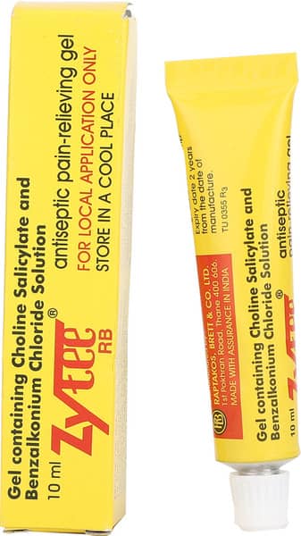 Zytee Rb Tube Of 10ml Mouth Gel
