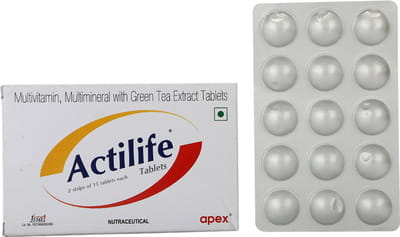 Actilife Strip Of 15 Tablets