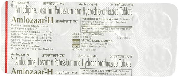 Amlozaar H Strip Of 10 Tablets