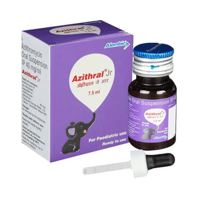 Azithral Jr Bottle Of 7.5ml Suspension