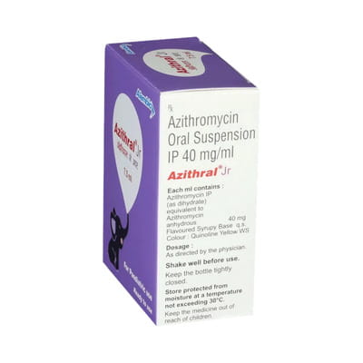 Azithral Jr Bottle Of 7.5ml Suspension