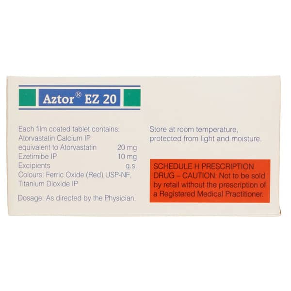 Aztor Ez 20mg Strip Of 10 Tablets