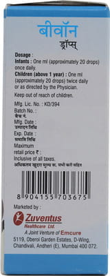 Bevon Bottle Of 15ml Drops