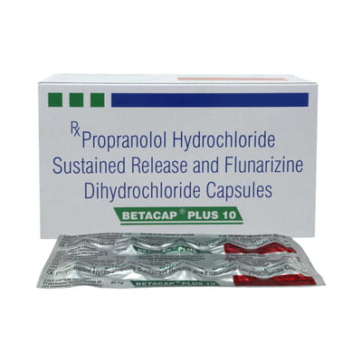 Betacap Plus 10mg Strip Of 10 Capsules