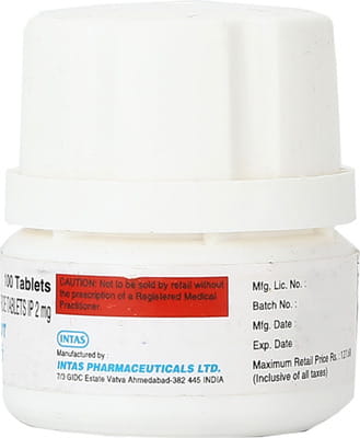 Bexol Dt 2mg Bottle Of 100 Tablets